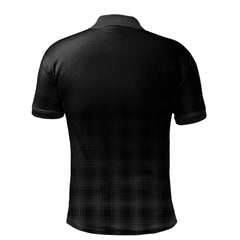 Stewart Mourning Tartan Polo Shirt - Alba Celtic Style