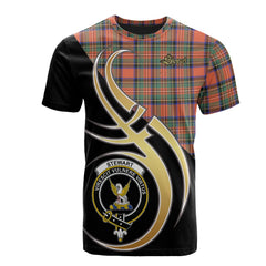 Stewart Royal Ancient Tartan T-shirt - Believe In Me Style