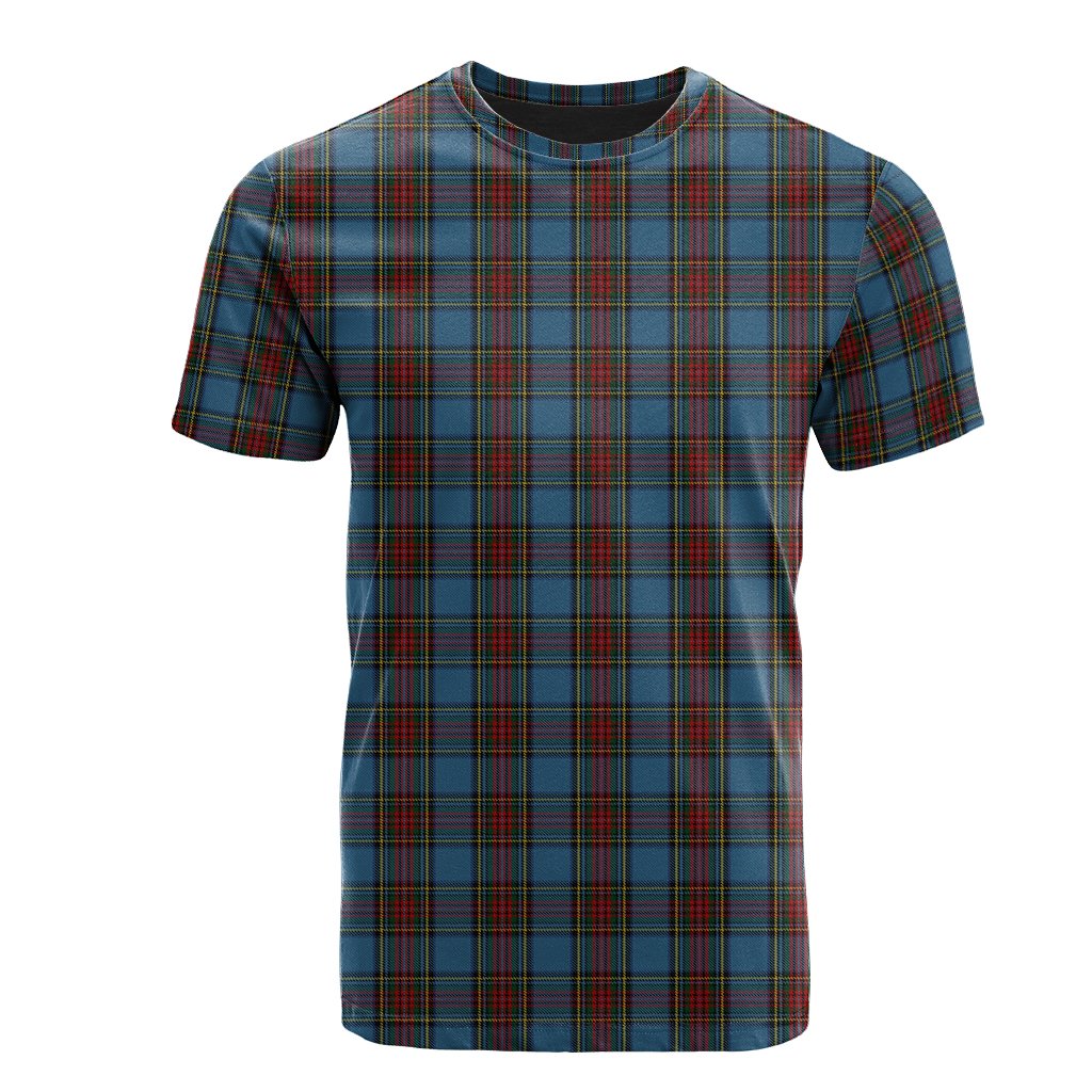 Stewart Royal Blue Tartan T-Shirt