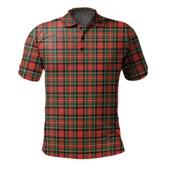 Stewart Royal Modern Tartan Polo Shirt