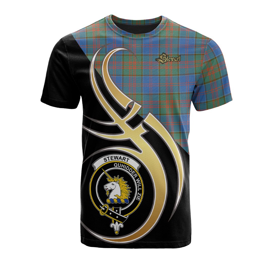 Stewart of Appin Hunting Ancient Tartan T-shirt - Believe In Me Style