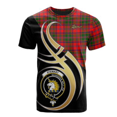 Stewart of Appin Modern Tartan T-shirt - Believe In Me Style