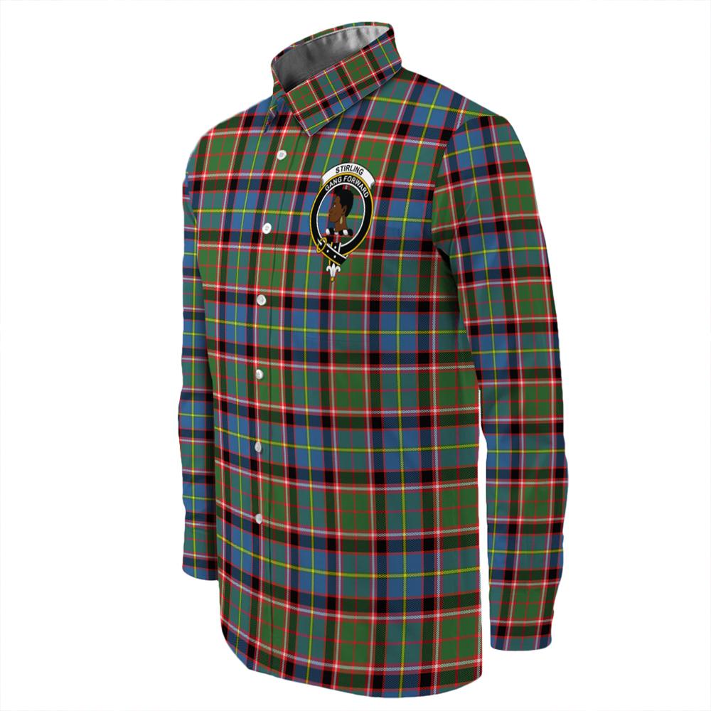 Stirling & Bannockburn District Tartan Long Sleeve Button Shirt