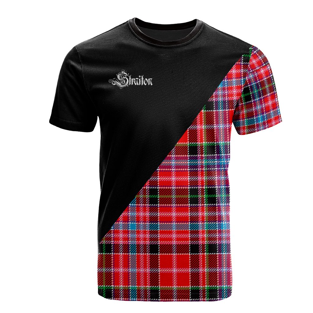 Straiton Tartan - Military T-Shirt