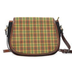 Strathearn Modern Tartan Saddle Handbags