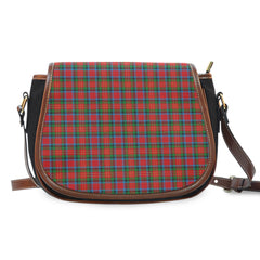 Sturrock Blue _ Black Tartan Saddle Handbags