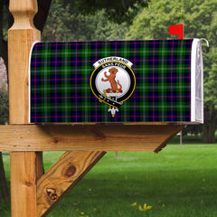 Sutherland Modern Tartan Crest Mailbox