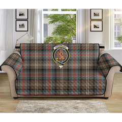 Sutherland Weathered Tartan Crest Sofa Protector