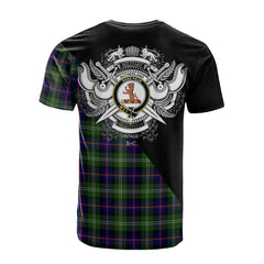 Sutherland Modern Tartan - Military T-Shirt