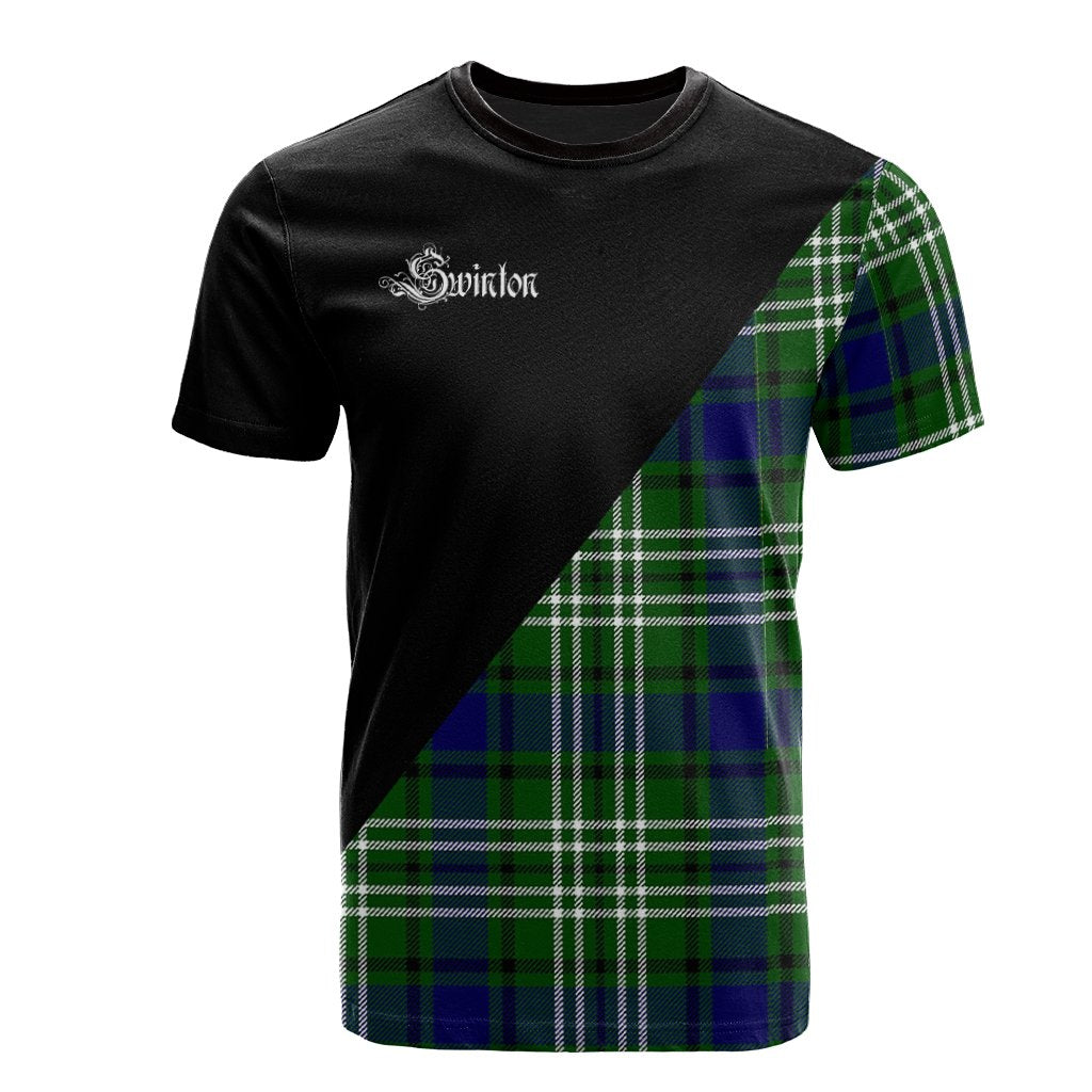 Swinton Tartan - Military T-Shirt