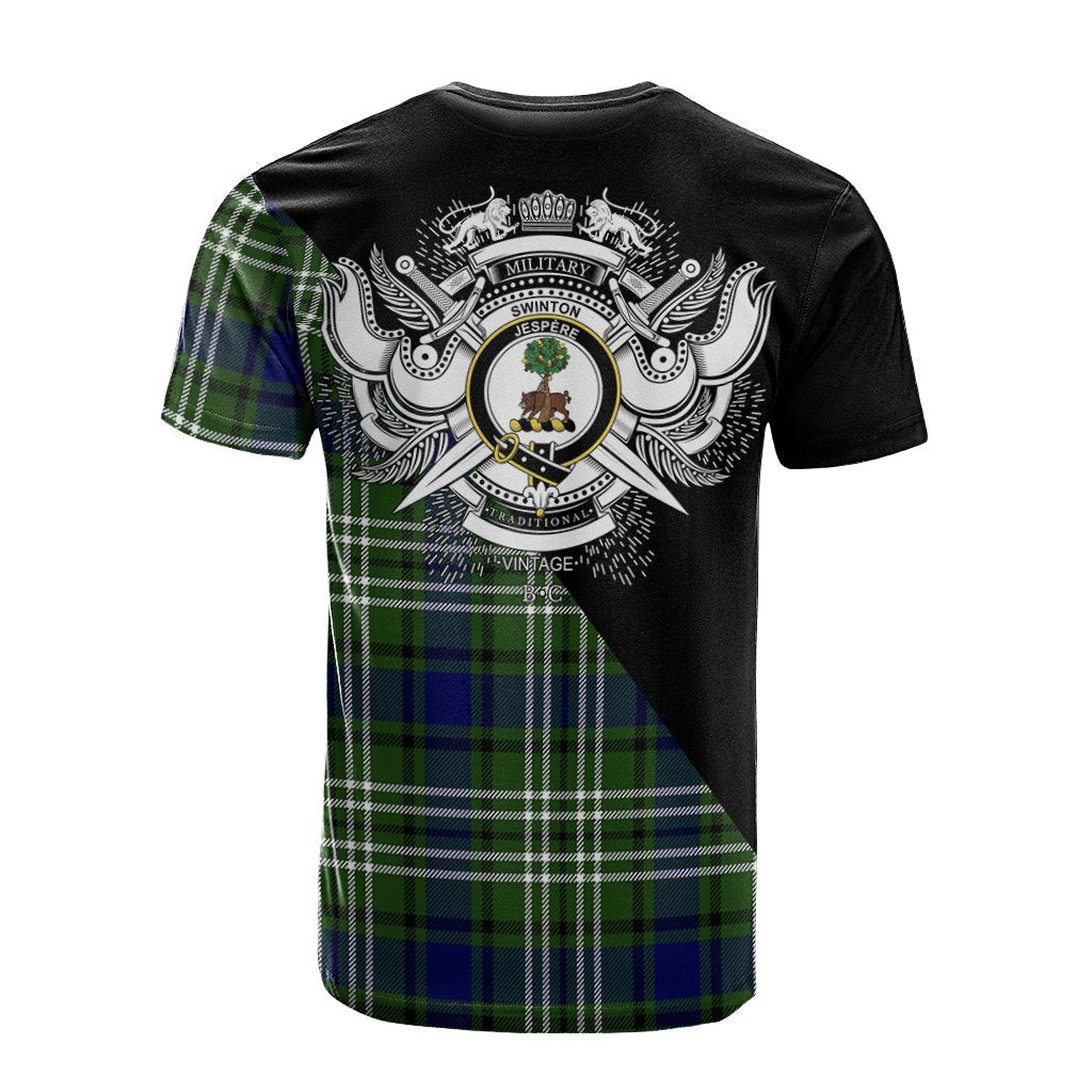 Swinton Tartan - Military T-Shirt