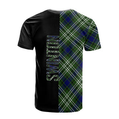 Swinton Tartan T-Shirt Half of Me - Cross Style