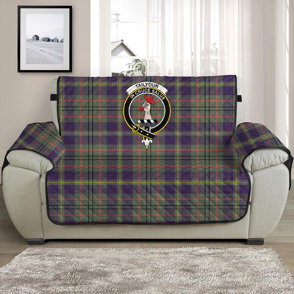 Tailyour Weathered Tartan Crest Sofa Protector