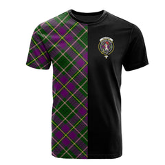 Taylor Tartan T-Shirt Half of Me - Cross Style