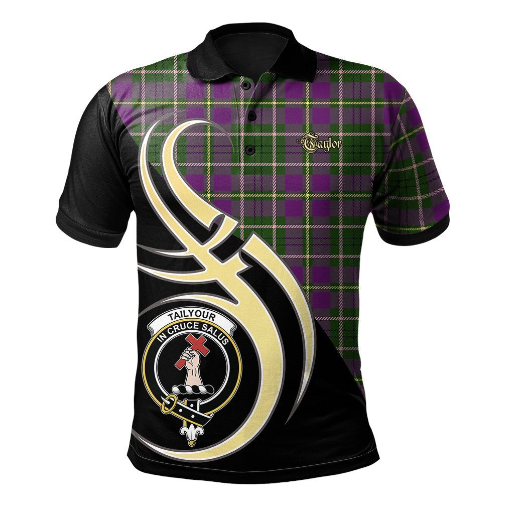 Taylor Tartan Polo Shirt - Believe In Me Style