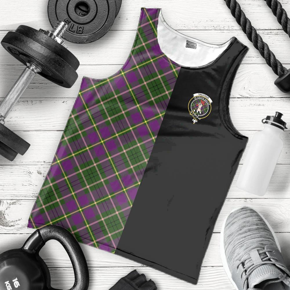 Taylor Tartan Crest Men's Tank Top - Cross Style