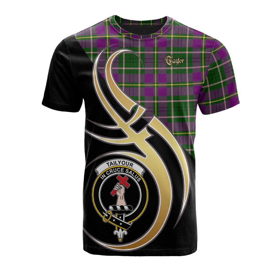 Taylor Tartan T-shirt - Believe In Me Style