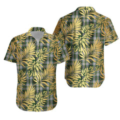 Taylor Dress 2 Tartan Vintage Leaves Hawaiian Shirt