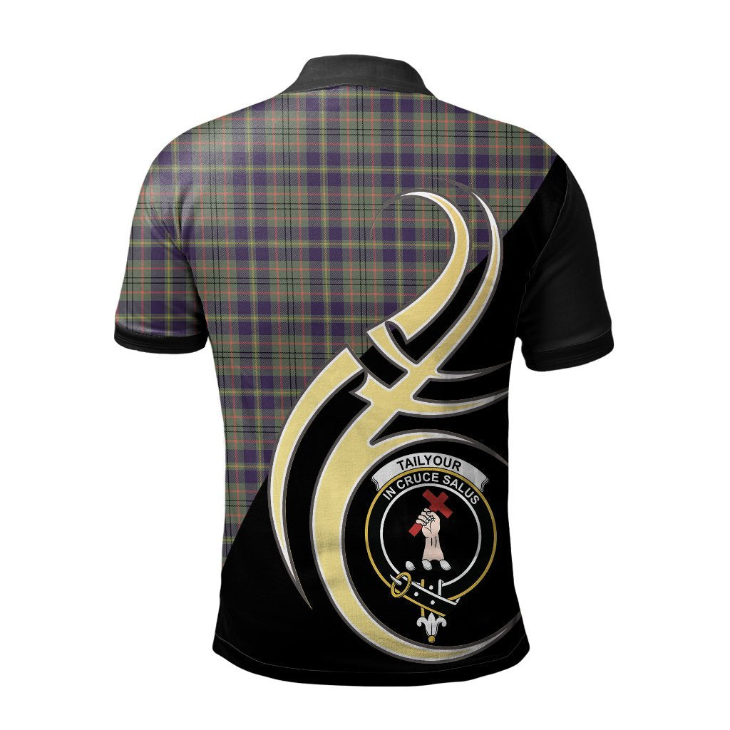 Taylor Weathered Tartan Polo Shirt - Believe In Me Style