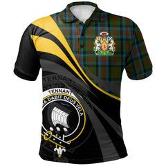 Tennant 02 Tartan Polo Shirt - Royal Coat Of Arms Style