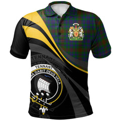 Tennant 03 Tartan Polo Shirt - Royal Coat Of Arms Style