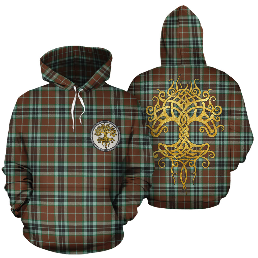 Thomson Hunting Modern Tartan Hoodie - Tree Of Life