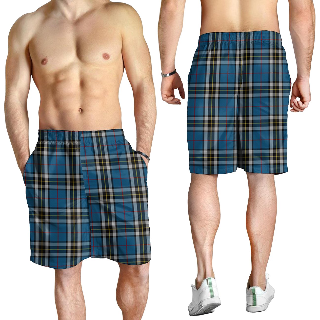 Thomson Dress Blue Tartan Men's Short