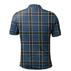 Thomson Dress Blue Tartan Polo Shirt