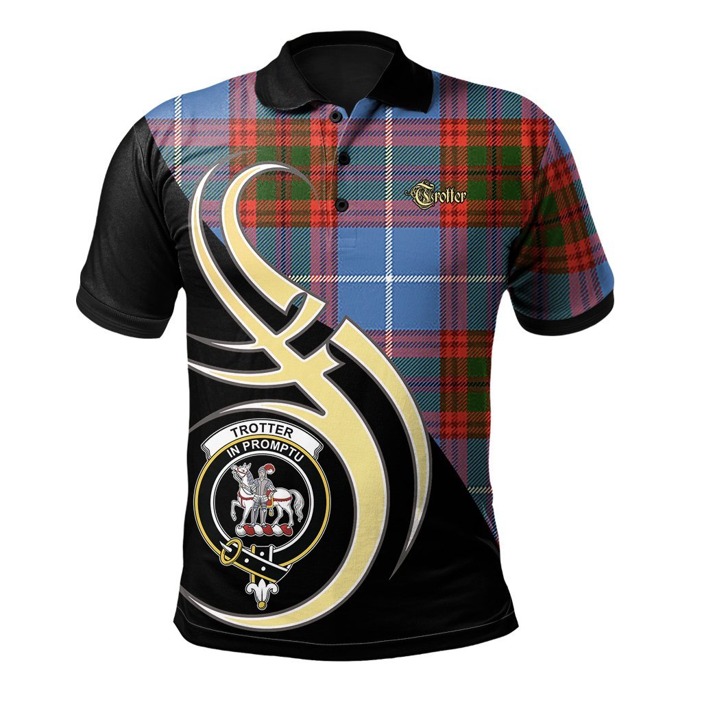 Trotter Tartan Polo Shirt - Believe In Me Style