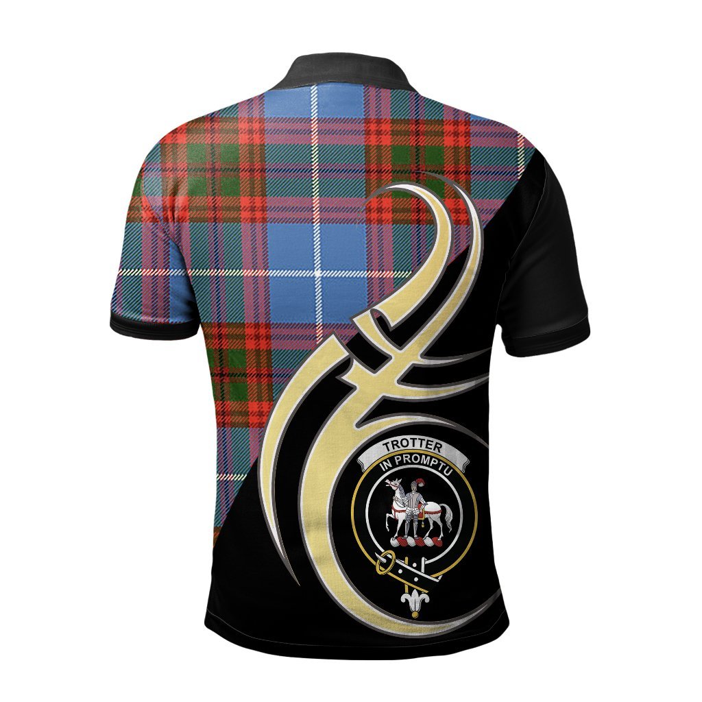 Trotter Tartan Polo Shirt - Believe In Me Style