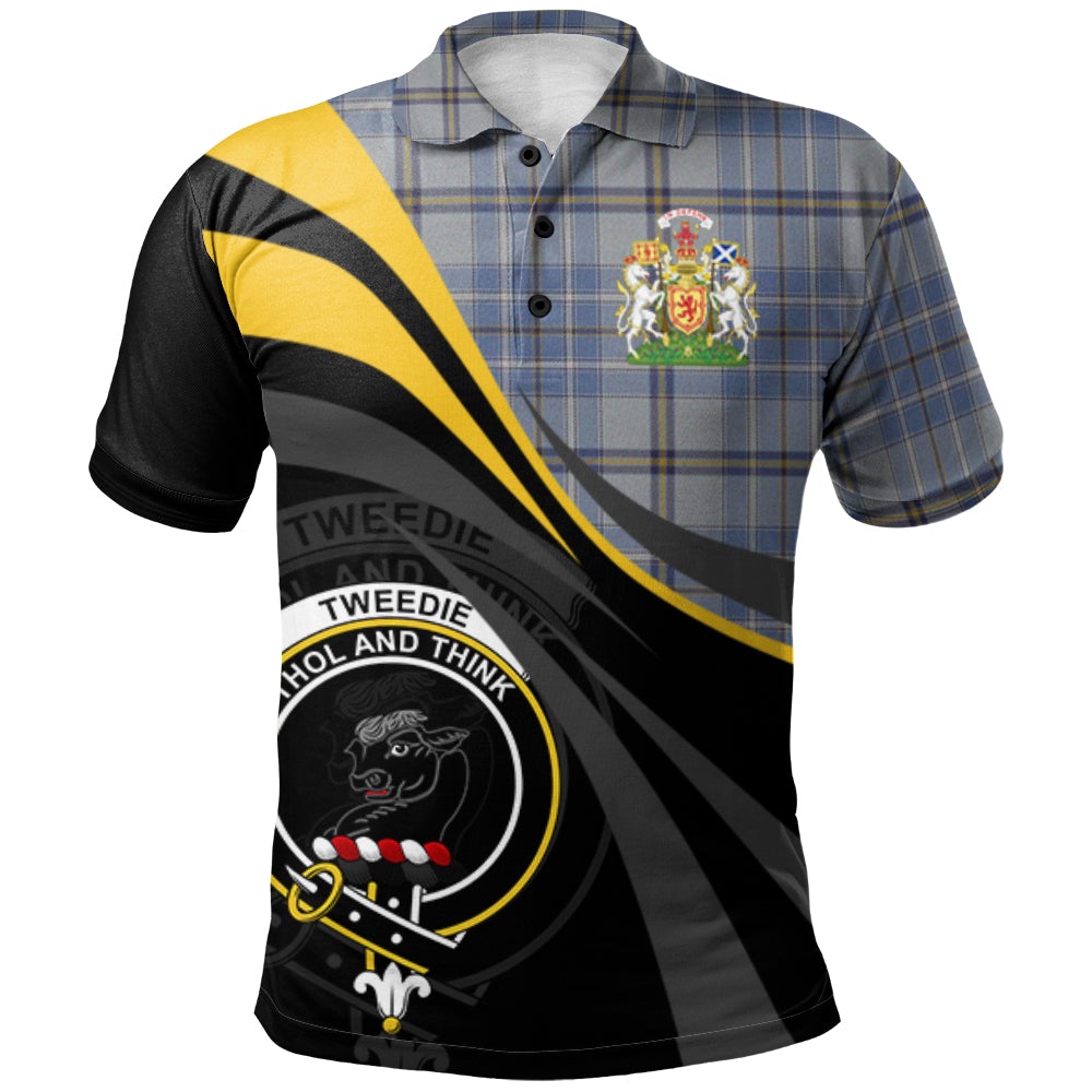Tweedie Tartan Polo Shirt - Royal Coat Of Arms Style