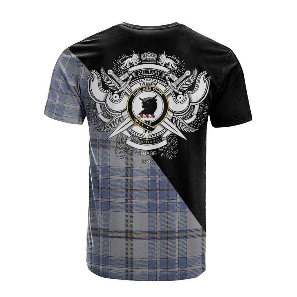 Tweedie Tartan - Military T-Shirt