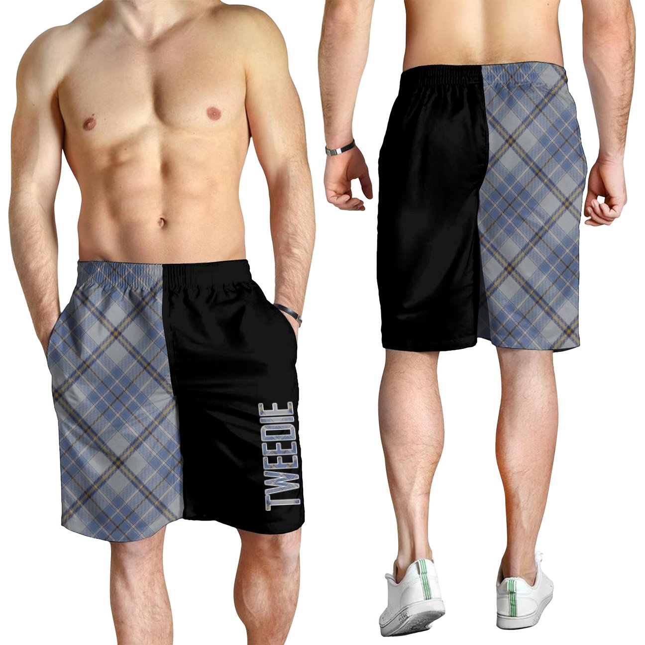 Tweedie Tartan Crest Men's Short - Cross Style