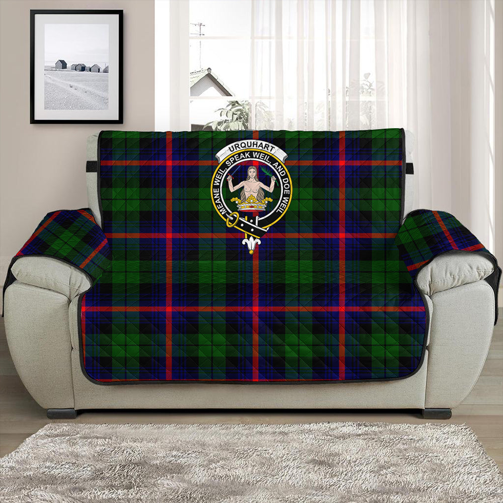 Urquhart Modern Tartan Crest Sofa Protector