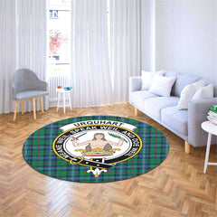 Urquhart Ancient Tartan Crest Round Rug