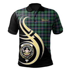 Urquhart Broad Red Ancient Tartan Polo Shirt - Believe In Me Style
