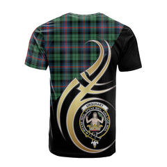 Urquhart Broad Red Ancient Tartan T-shirt - Believe In Me Style
