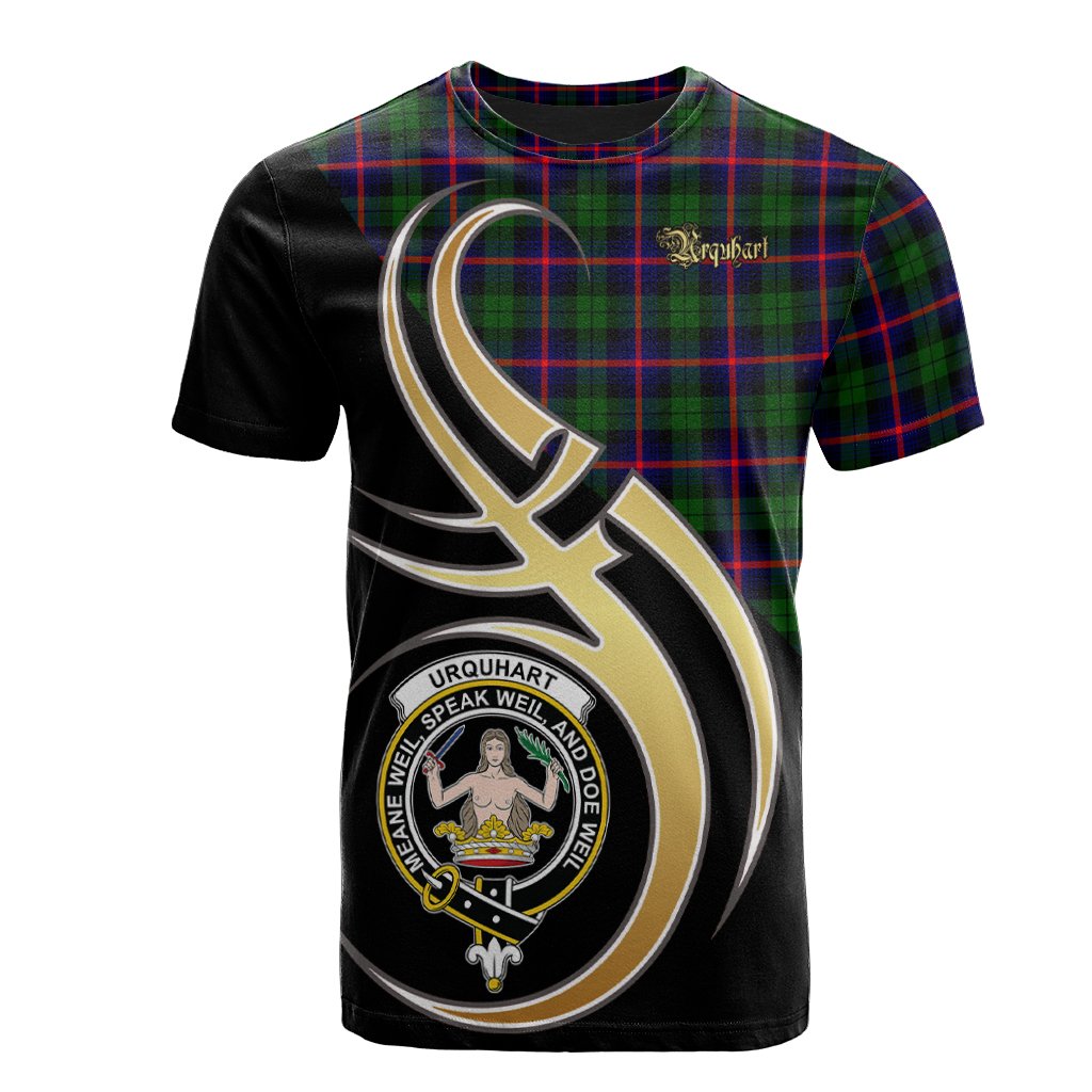 Urquhart Modern Tartan T-shirt - Believe In Me Style