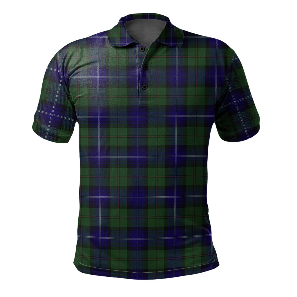 Urquhart White Line Tartan Polo Shirt