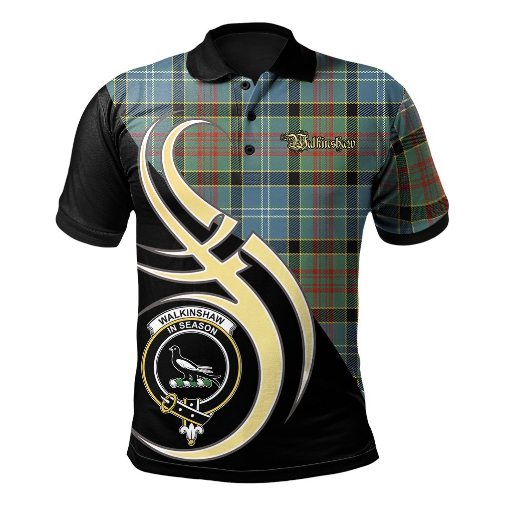 Walkinshaw Tartan Polo Shirt - Believe In Me Style