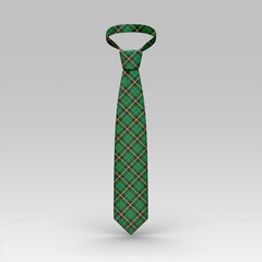Wallace Hunting Green Tartan Classic Tie
