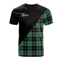 Wallace Hunting Ancient Tartan - Military T-Shirt