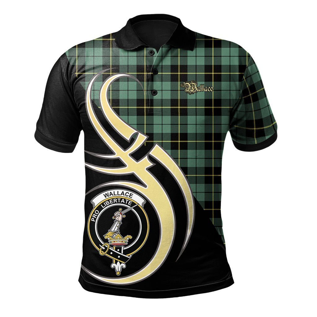 Wallace Hunting Ancient Tartan Polo Shirt - Believe In Me Style