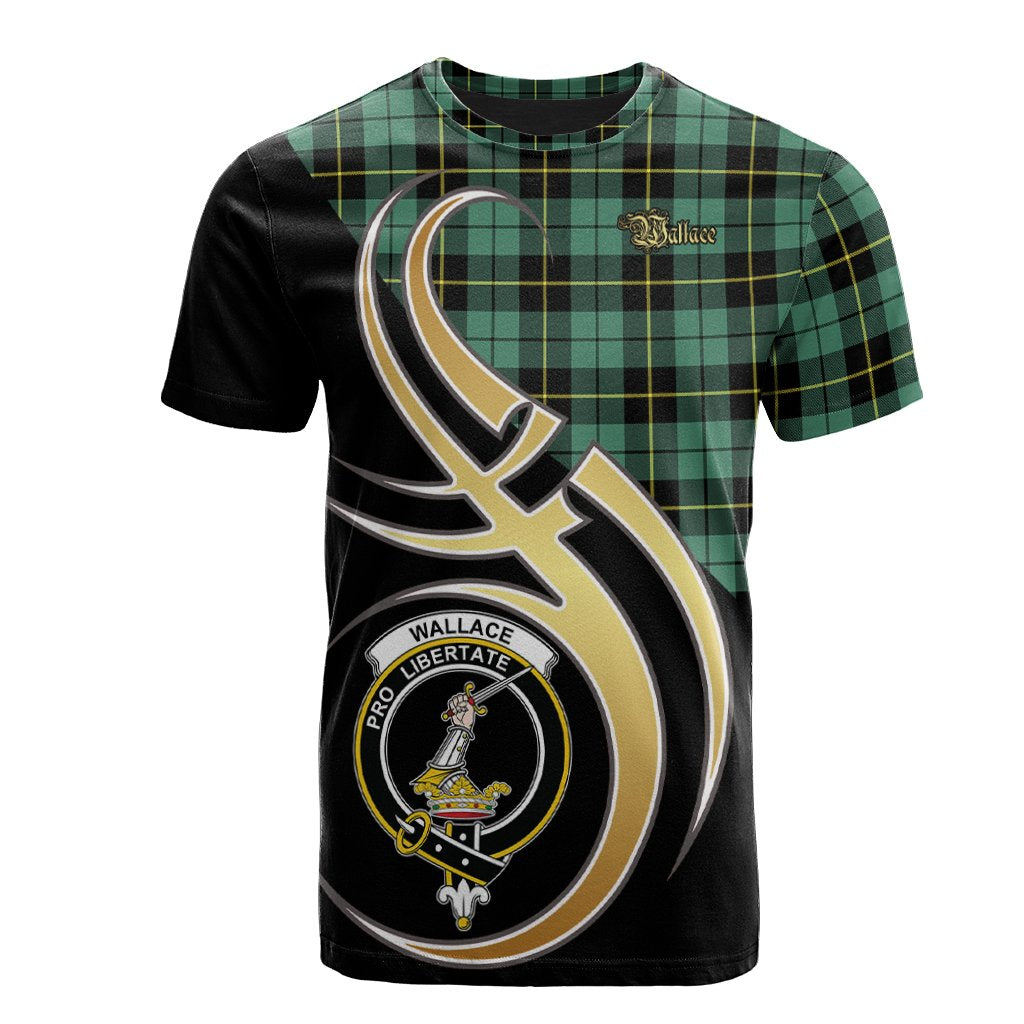 Wallace Hunting Ancient Tartan T-shirt - Believe In Me Style