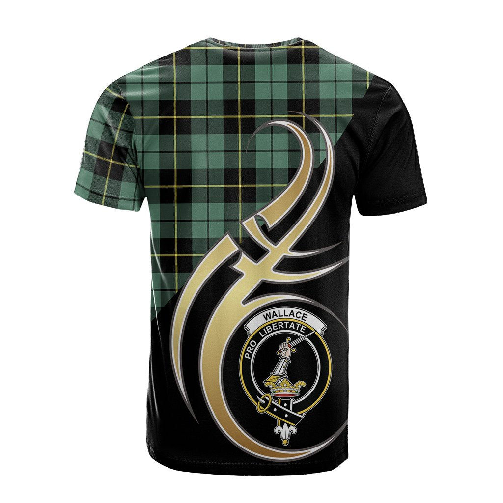Wallace Hunting Ancient Tartan T-shirt - Believe In Me Style