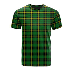 Wallace Hunting Green Tartan T-Shirt