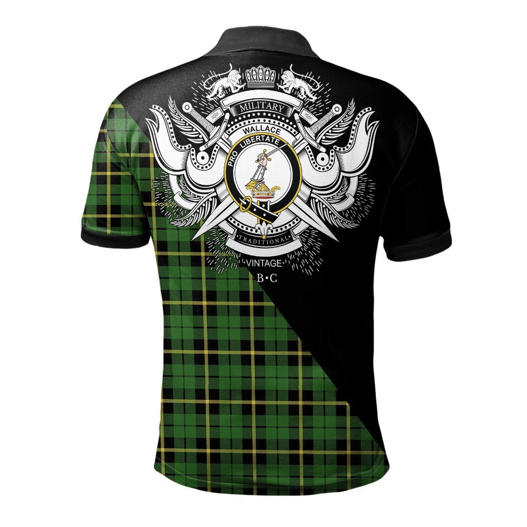 Wallace Hunting Green Clan - Military Polo Shirt