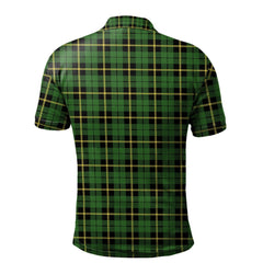 Wallace Hunting Green Tartan Polo Shirt