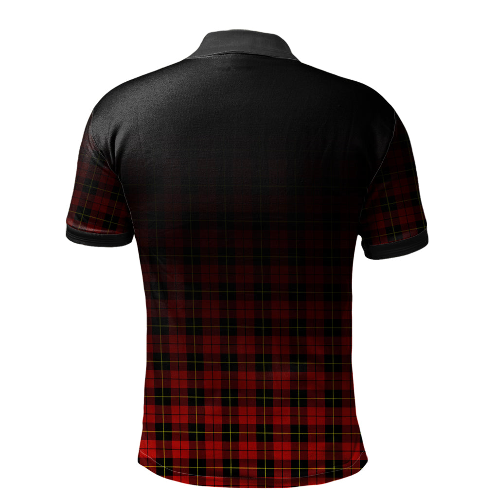 Wallace Hunting Red Tartan Polo Shirt - Alba Celtic Style