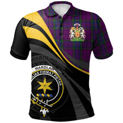 Wardlaw Tartan Polo Shirt - Royal Coat Of Arms Style